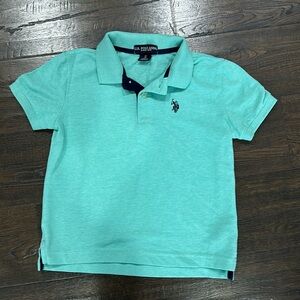 Boy size M (8) polo by U.S. Polo assn. worn once! Like new!